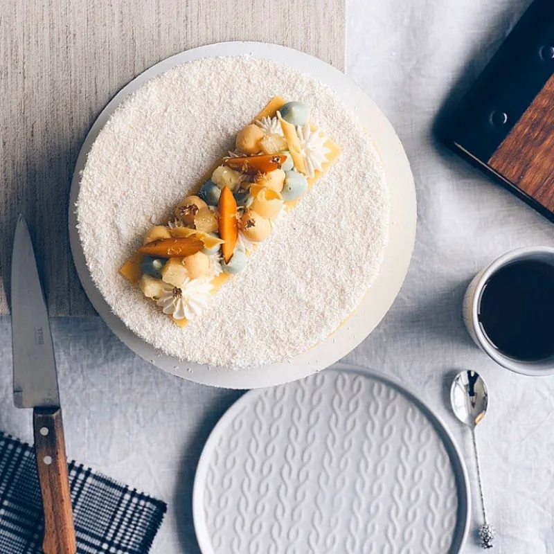 Торт манго-пломбир (Ксения Нохрина)