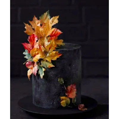 Листья из вафельной бумаги (Олеся Голумбевская)