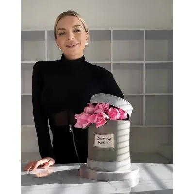 Торт Цветочная коробка (Екатерина Абрамова)