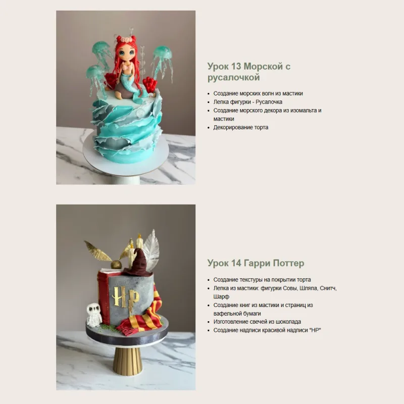 [kasadelika] Декор детских тортов 4.0. Тариф Оптимальный (Анастасия Кудимова, Олеся Кудимова)