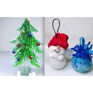 [Artconfi.studio] Елочные игрушки из изомальта с начинкой внутри (Виктория Токмакова)