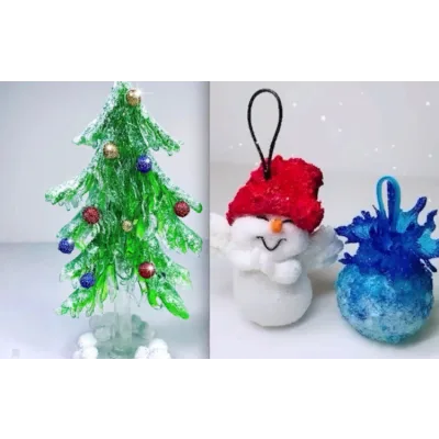 [Artconfi.studio] Елочные игрушки из изомальта с начинкой внутри (Виктория Токмакова)