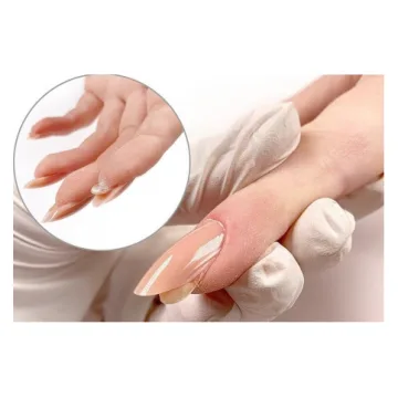 Исправление вниз растущего ногтя с помощью верхних форм (Яна Лузан)