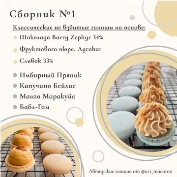 Классические невзбитые ганаши 1.0 (art__macaron)
