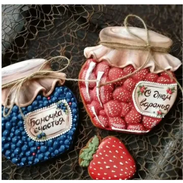 Роспись пряников «Баночка варенья» (Евгения Локтева)