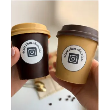 Веган десерт тирамису в шоколадном стаканчике (more.than.chocolate)