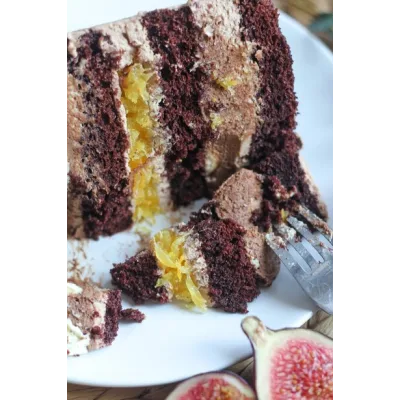 Торт Шоколадный апельсин (Нюта Зеленская)