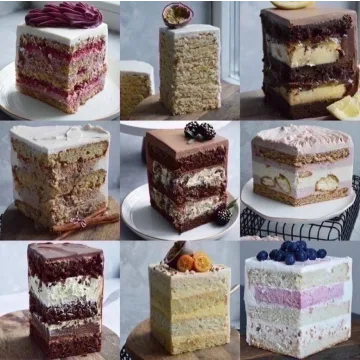 Сборник бисквитных тортов (Юлия Залесских)