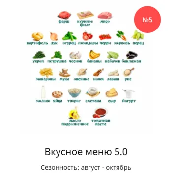 [Ленивый кулинар] Вкусное меню 5.0 (Ольга Данчук, Елена Воронцова)