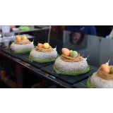 Банановый кекс с пасхальным декором (Людмила Букина)