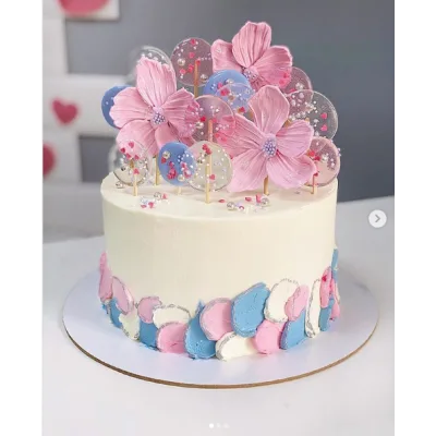 [Make Cake] Торт «Клубника-лайм» (Анастасия Лазарева)