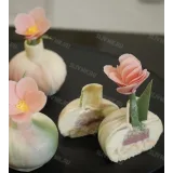 Видео урок "Вазочки с цветами" (Виктория Углева)