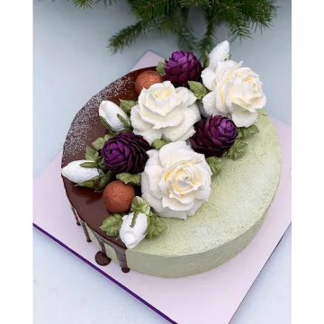 Белковый заварной крем (Елена Попова)