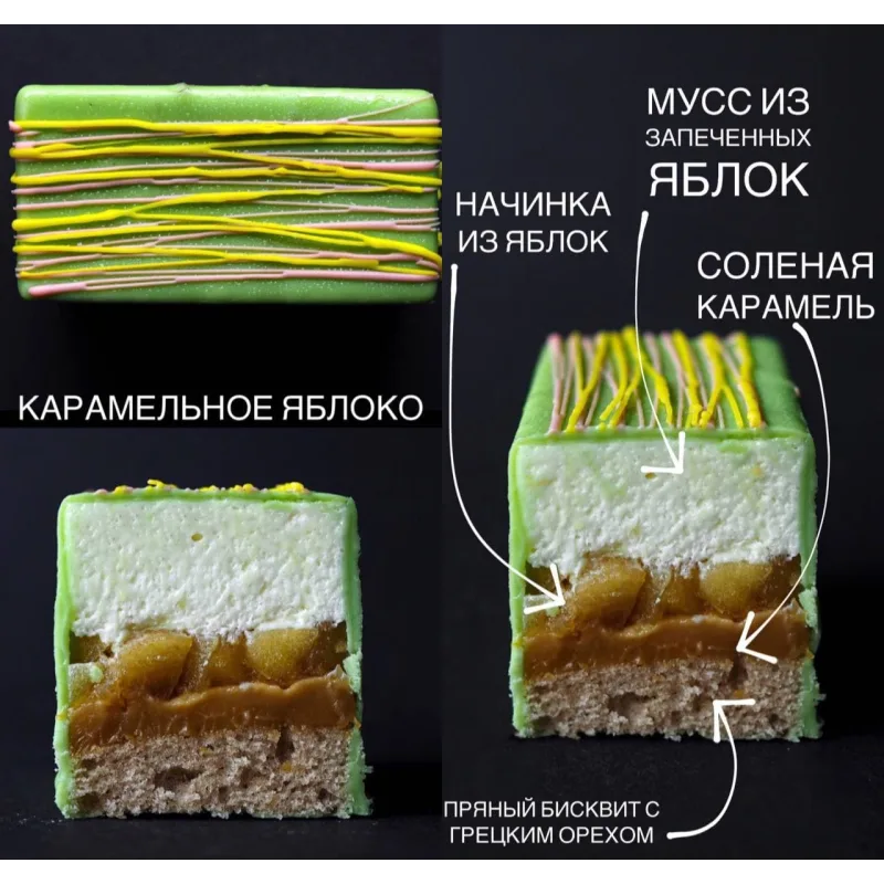 Мастер класс по нарезным пирожным. Пакет 2 (Алина Павлова)