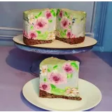 Техника cakeinside и тема цветы (Евгения Кизленко, Kizlenkocake)