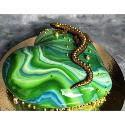 [Где Торт?] Делаем ящерку из пластичного шоколада (Яна Аршавская)