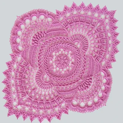 [Вязание] Салфетка «Linda» (Зоя Матюшенко)