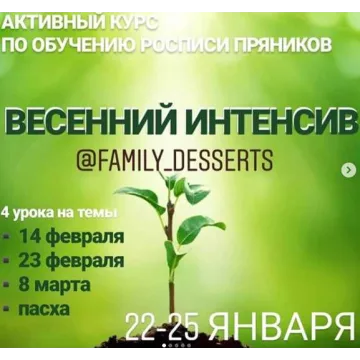 МК по росписи пряников - Интенсив 1 (Евгения Локтева)