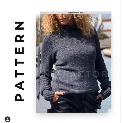 [Вязание] Водолазка (knitfactory)