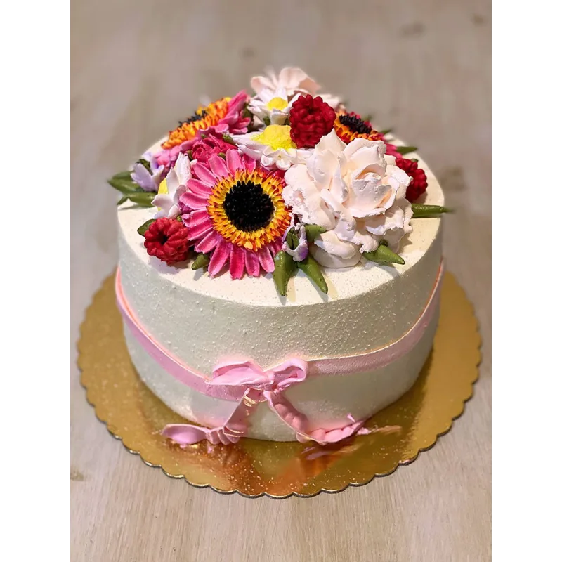 Онлайн курс по кремовой флористике «Лето с Еленой Поповой». Тариф «Все вместе» (Елена Попова)