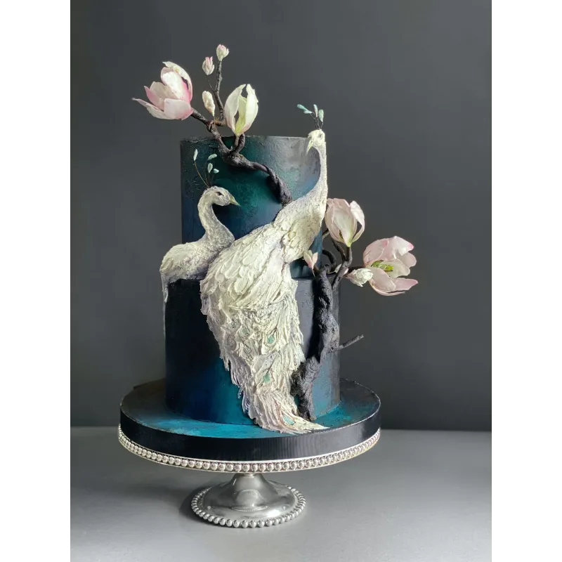 Онлайн-курс "Роспись тортов и вафельный декор" 2 ступень (Лилит Аракелян)