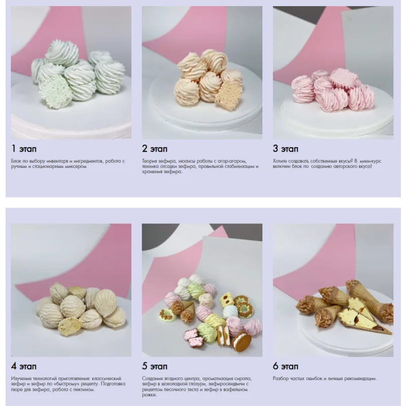 Мини-курс "Зефир" (Анастасия Лазарева, Make Cake)