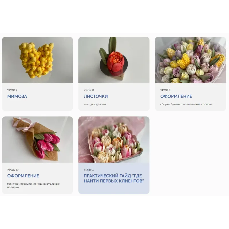 [Pauline School] Зефирные тюльпаны (Елена Туганова)