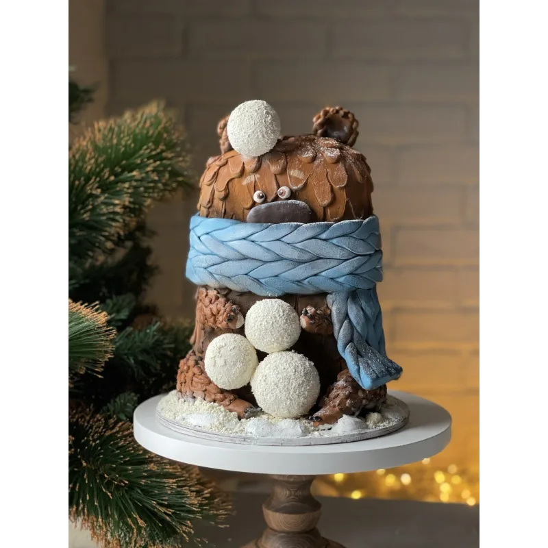 Курс по детским 3D-тортам Зверюшки (Анастасия Казарьянц) @pro.moi.tort