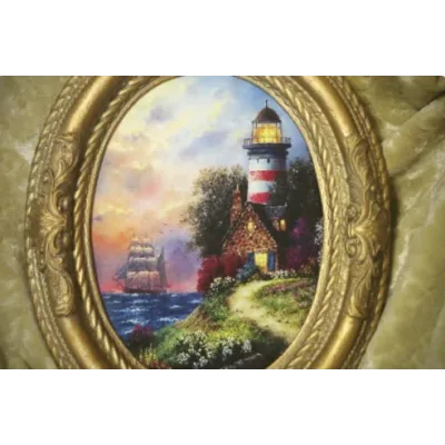 Овальная рама с нуля. Создание рамы от листа картона до готовой работы (Люба Тим)