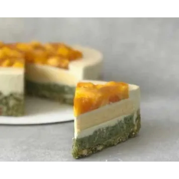 [Sweetburg] Техкарта чизкейка с манго и матча (Екатерина Климчева)