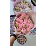 Видеоурок "Зефирные тюльпаны" (Ляйсян Казыргалина)