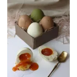 Муссовые пирожные в виде яиц (Виктория Углева)