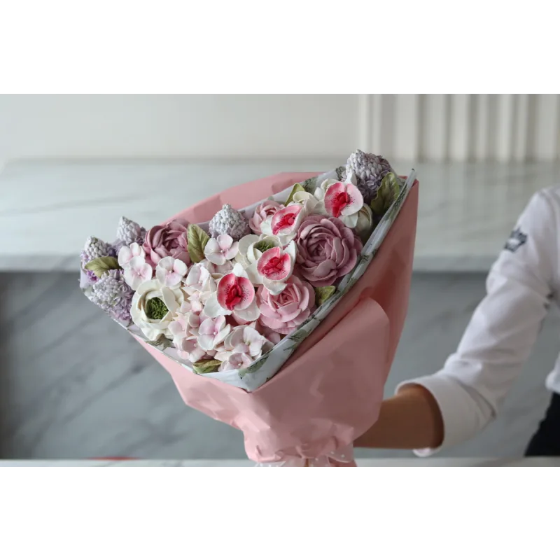 [Pauline School] Курс "Зефирные цветы" (Полина Филимонова)