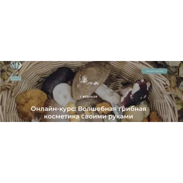 Волшебная грибная косметика своими руками (Татьяна Чуйкина)