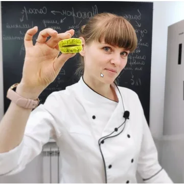 Макарон на французской меренге без сушки, обновленный урок. (Виктория Климова)