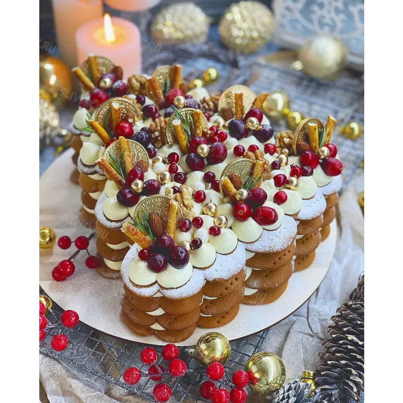 Сборник видеоуроков "30 медовиков" (gift_cookies)