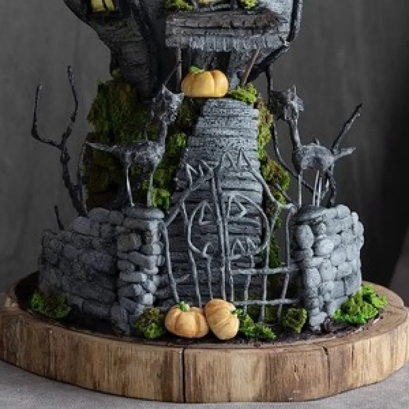 [anechkacake] Торт "Ужасный дом" (Анна Сухова)