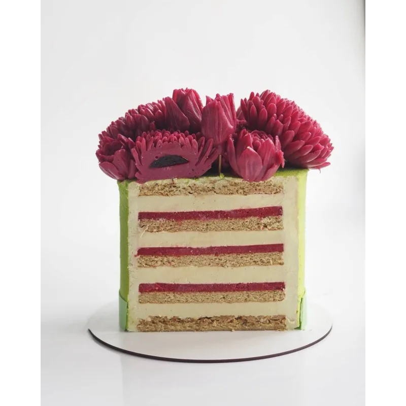 Flower Cake. Бисквитные торты с цветами (Таня Силаева)