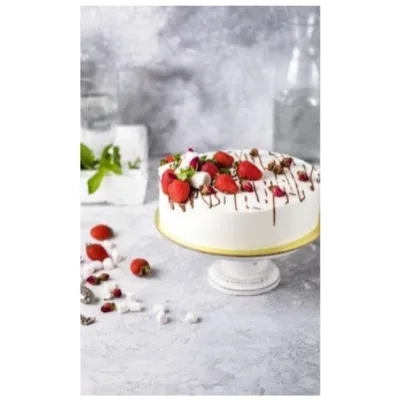 Муссовый торт «Клубника –Ваниль» (Таша Коробейникова)