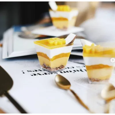 Веганские муссовые десерты - легко (Алёна Хоменок)