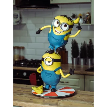 Антигравитационный торт "Миньоны" (Евгения Волошина)