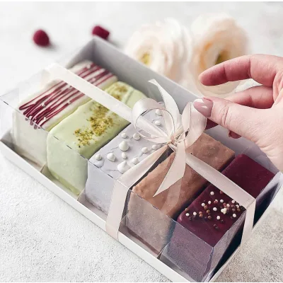 Нарезные муссовые пирожные (Елена Богомолова, zimnyaya_dolci)