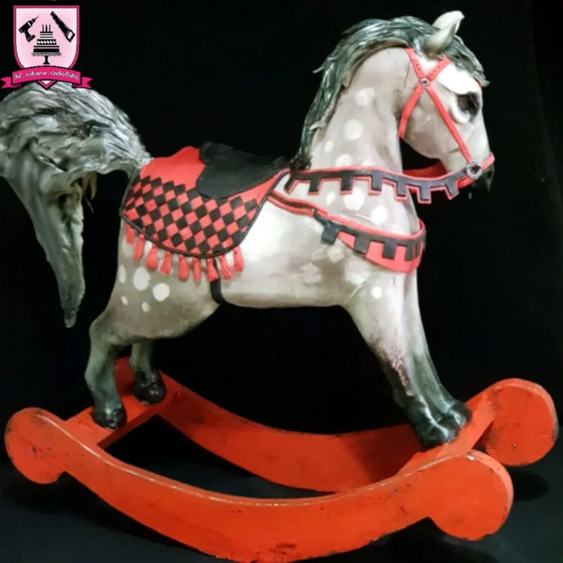 3Д торт «Лошадка» (Юлия Чернакова)