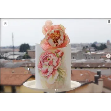 [ledolcimagieditaty] Вафельный пион (Татьяна Ефремова)