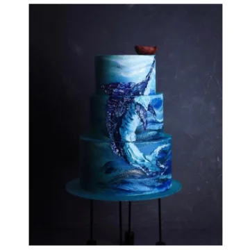 Как научиться рисовать на тортах (tapioka.cake)