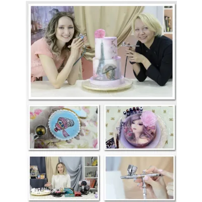 [Art Academy] Аэрография для кондитеров (Светлана Михайлова, Олеся Мальцева)