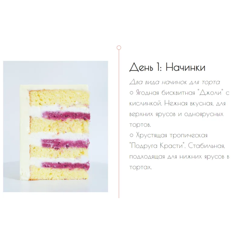 Большой кондитерский курс BMB one. Тариф «Базовый» (Мария Бондарева, bmb_school)