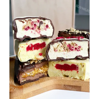 Муссовые пп десерты "Эскимо" (Екатерина Абрамова)