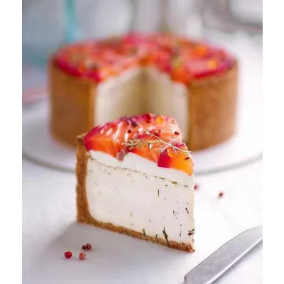 Чизкейк "Гравлакс" (Полина Кошелева)