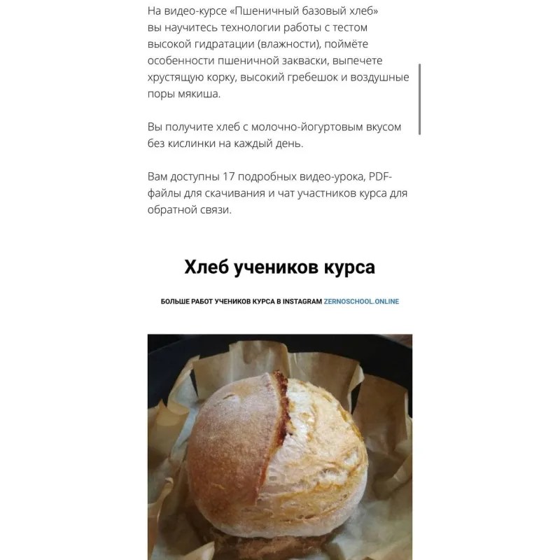 Хлеб базовый пшеничный (Ахмед Али-заде)